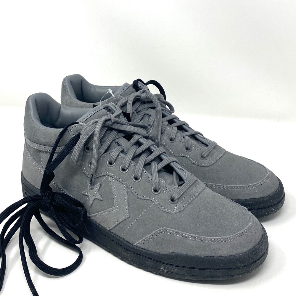 Converse CONS Fastbreak Pro Mid Women Size Suede Monocolor Gray Sneakers 168646C